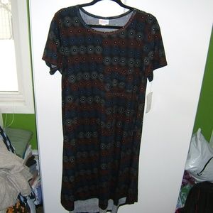 BNWT Large LulaRoe Carly Dress American